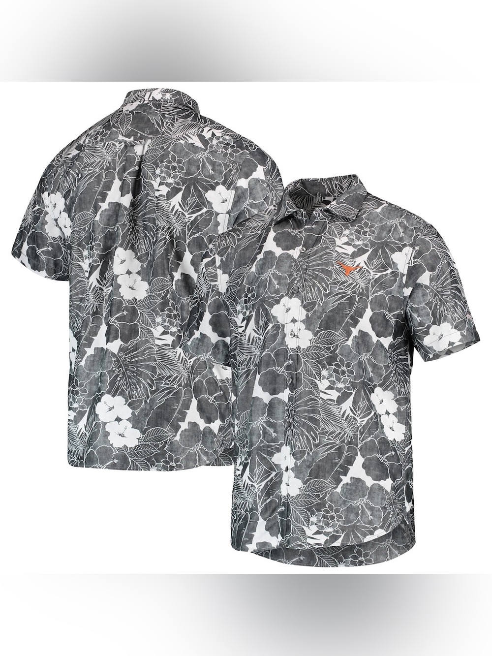 Tommy Bahama Texas Longhorns Coconut Point IslandZone Button-Up Shirt Men’s M